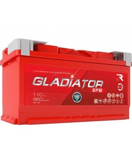 110Ah Gladiator EFB Russian Battery | Automax.am